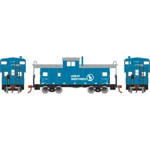 Athearn Roundhouse HO Wide Vision Caboose Great Northern "Big Sky Blue"