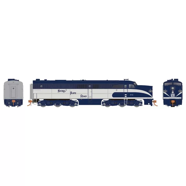 Rapido HO Alco PA-1 Nickel Plate Road w/ DCC & Sound