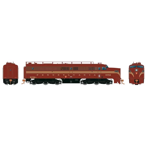 Rapido HO Alco PA-1 Pennsylvania "Tuscan, Five Stripe" w/ DCC & Sound