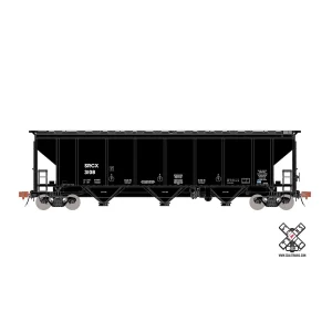Scale Trains N Rivet Counter Thrall 4727 Carbon Black Covered Hopper Sid Richardson “SRCX”