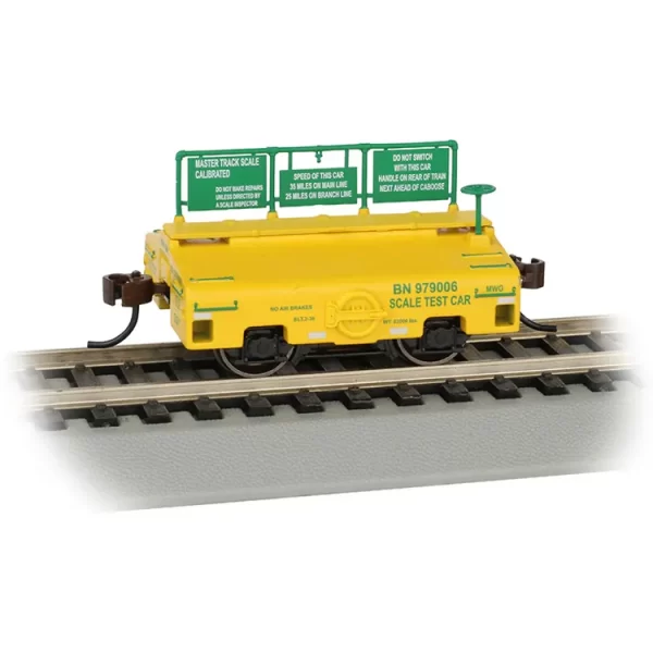 Bachmann HO Scale Test Car Burlington Northern