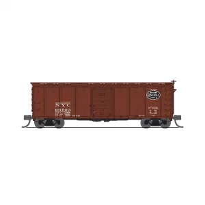 Broadway Limited N NYC 40′ Steel Box Car New York Central Lines Variety 4 Pack "NYC, MC, P&E, B&A"