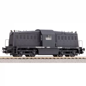 Piko HO Whitcomb 65 Ton Industrial Switcher US Army "Transportation Corps" w/ DCC & Sound