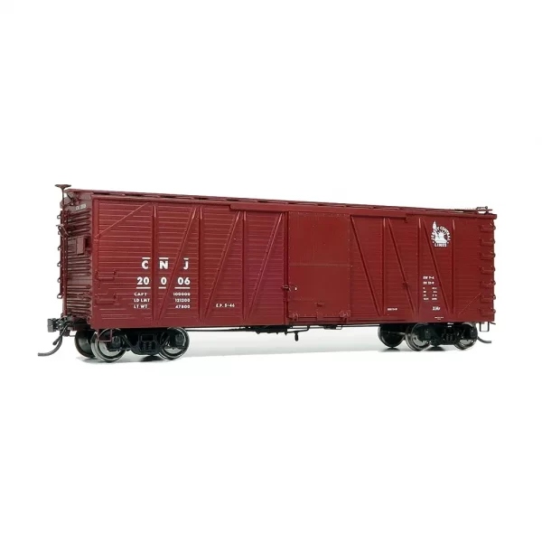 Rapido HO 40' USRA Single-Sheathed Wood Box Car Central of New Jersey