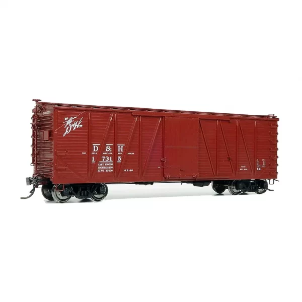 Rapido HO 40' USRA Single-Sheathed Wood Box Car Delaware & Hudson