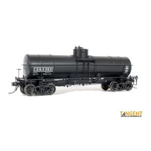 Tangent HO GA 8,000 Gal. Radial Course Tank Car Continental Oil "CONX, 1923+"