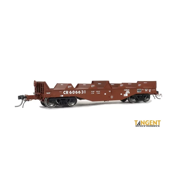 Tangent HO PRR Shops G41A Coil Car Conrail "1997 Repaint, No Hoods"