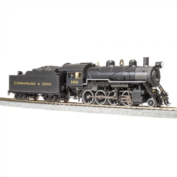 Broadway Limited Paragon 4 HO 2-8-0 Cheasapeake & Ohio w/ DCC, Sound, & Smoke