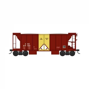 Bowser HO 70 Ton 2 Bay Ballast Hopper with Side Chutes Seaboard