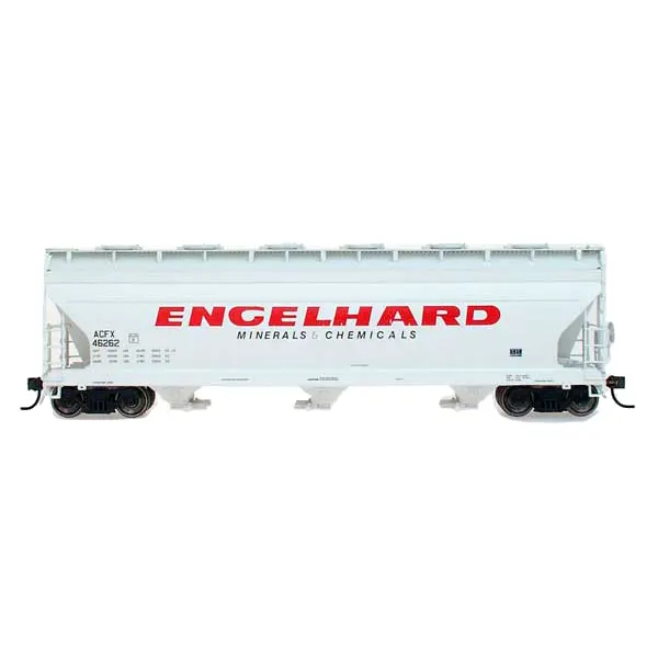 Intermountain HO ACF 4650 Covered Hopper Engelhard "Red"