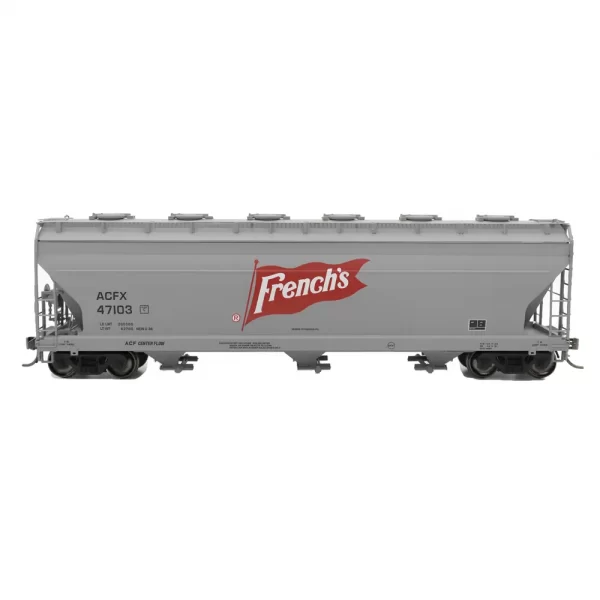 Intermountain HO ACF 4650 Covered Hopper French's