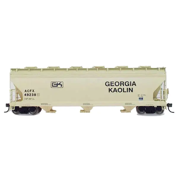 Intermountain HO ACF 4650 Covered Hopper Georgia Kaolin