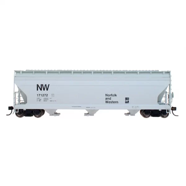 Intermountain HO ACF 4650 Covered Hopper Norfolk & Western