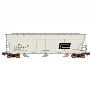 Intermountain HO ACF 4650 Covered Hopper Penn Central