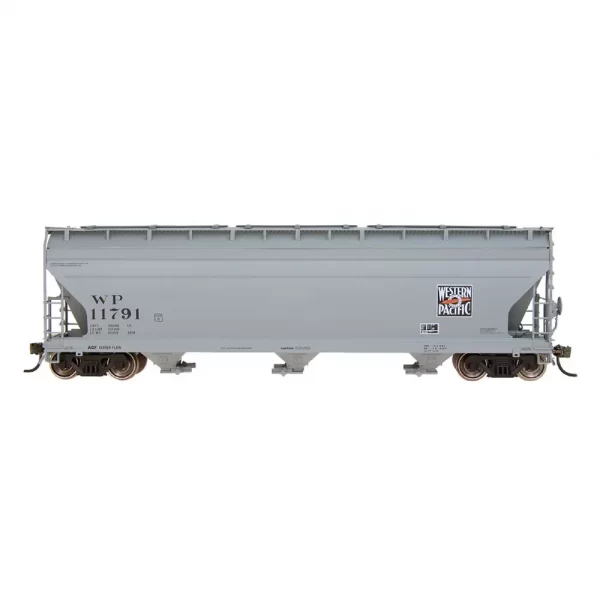 Intermountain HO ACF 4650 Covered Hopper Western Pacific "Feather"