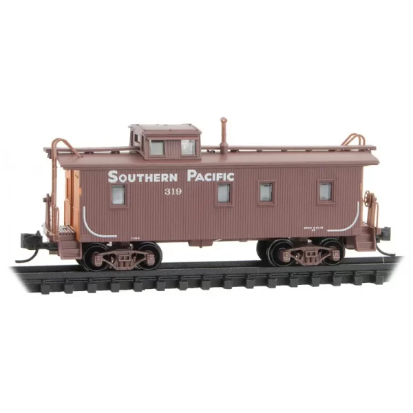 Micro-Trains N Wood Sheathed Cupola Caboose Southern Pacific