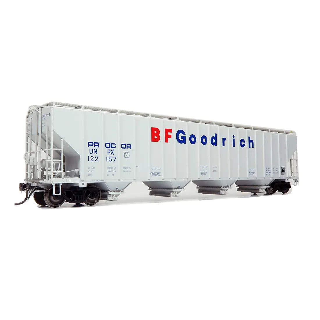 Rapido HO Procor 5820 Plastics Hopper Procor "BF Goodrich"