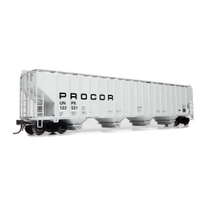 Rapido HO Procor 5820 Plastics Hopper Procor "Black Lettering, Low"