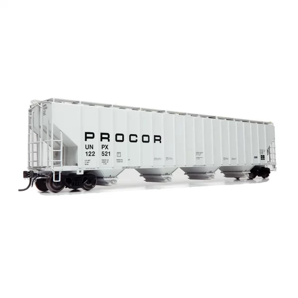 Rapido HO Procor 5820 Plastics Hopper Procor "Black Lettering, Low"