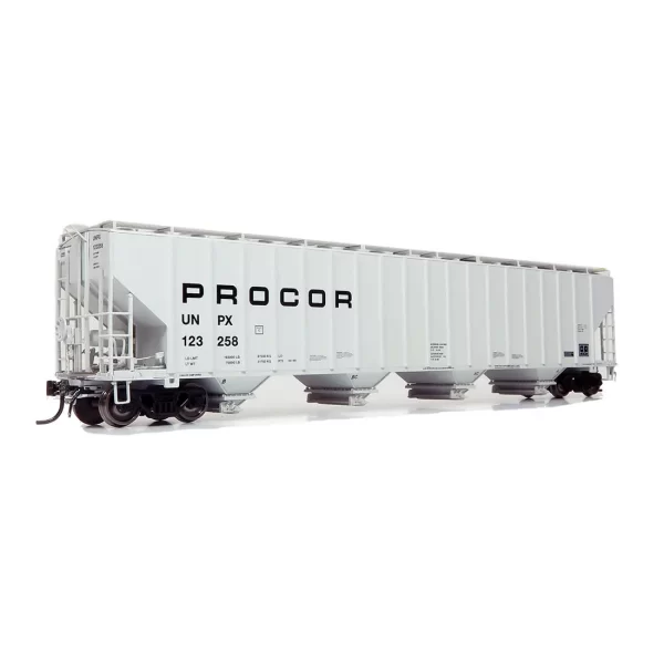 Rapido HO Procor 5820 Plastics Hopper Procor "Black Lettering, Mid"