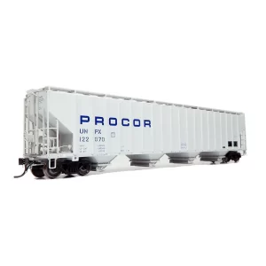 Rapido HO Procor 5820 Plastics Hopper Procor "Blue Lettering, Stencil"