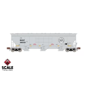 Scale Trains N Rivet Counter Gunderson 5188 Covered Hopper BNSF "Fort Worth & Denver Heritage" #485233