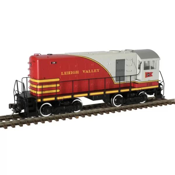 Atlas HO HH600/660 Lehigh Valley w/ DCC & Sound