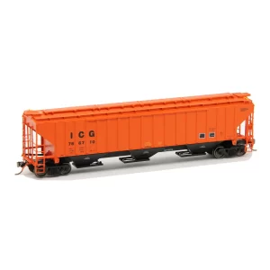 Intermountain HO Pullman Standard 4750 Covered Hopper Illinois Central Gulf "Simplified"
