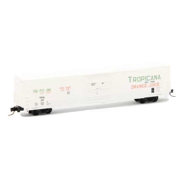 Red Caboose N 62' PC&F Insulated Box Car Tropicana Spring Creek Model