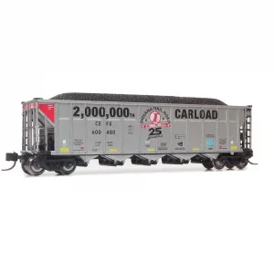 Rapido N AutoFlood III Rapid Discharge Hopper CIT Group "CEFX, Indiana Railroad 2,000,000th Car Load”