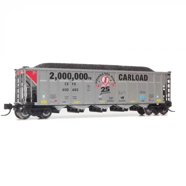 Rapido N AutoFlood III Rapid Discharge Hopper CIT Group "CEFX, Indiana Railroad 2,000,000th Car Load”