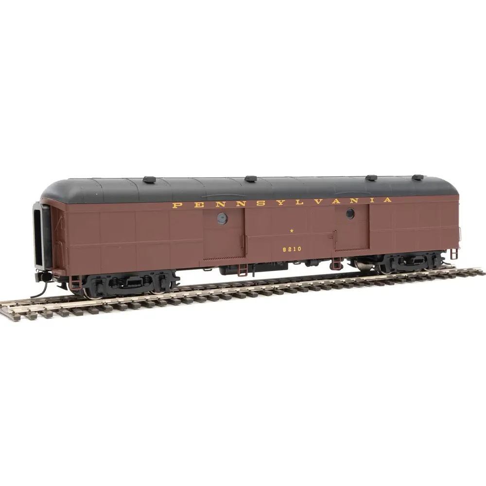 Walthers Proto HO 60′ PRR Class B60b Baggage w/ Standard Doors Pennsylvania “2/54-9/62 Scheme, Messenger Star”