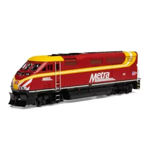 Athearn HO F59PHI Metra "Rock Island Heritage" #425 w/ DCC & Sound