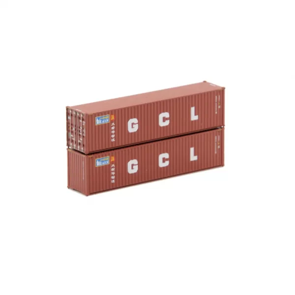 Jacksonville Terminal N 40' High Cube Corrugated Container Beacon / GCL