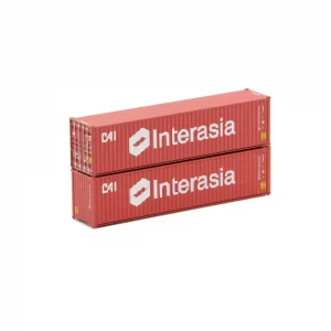 Jacksonville Terminal N 40' High Cube Corrugated Container CAI "Interasia"