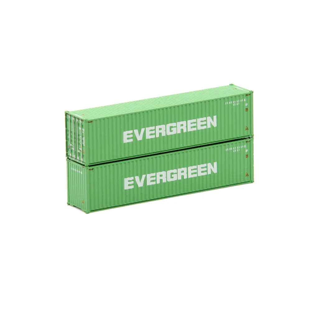 Jacksonville Terminal N 40' High Cube Corrugated Container Evergreen - Image 2