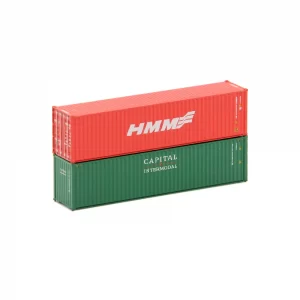 Jacksonville Terminal N 40' High Cube Corrugated Container HMM & Capital