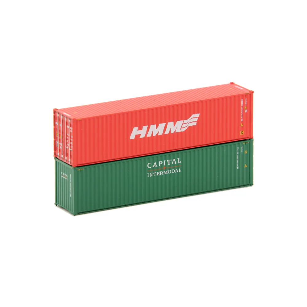 Jacksonville Terminal N 40' High Cube Corrugated Container HMM & Capital