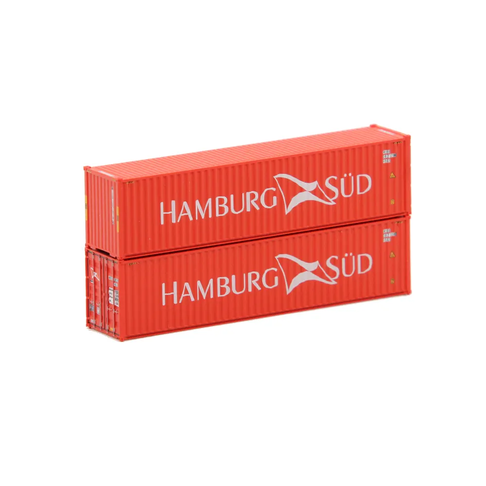 Jacksonville Terminal N 40' High Cube Corrugated Container Hamburg Sud - Image 2