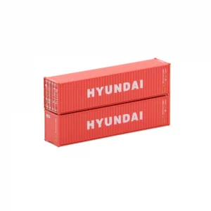 Jacksonville Terminal N 40' High Cube Corrugated Container Hyundai "Transition Scheme"