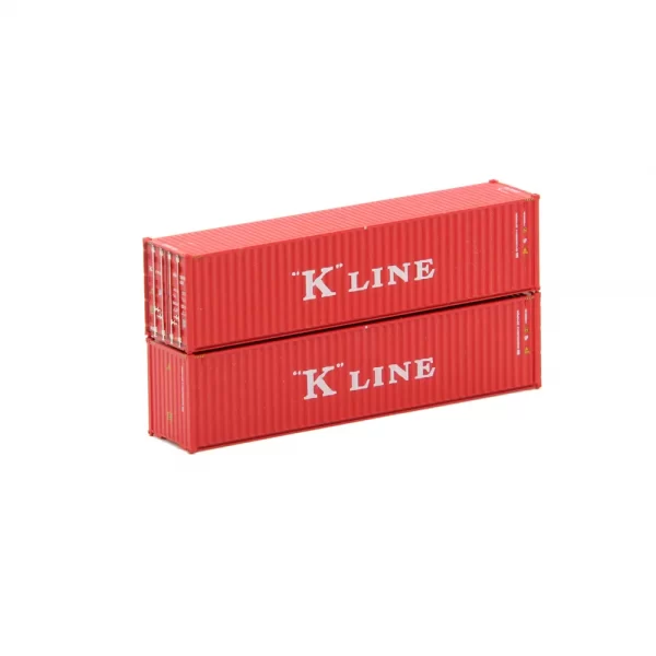 Jacksonville Terminal N 40' High Cube Corrugated Container K Line - Image 2
