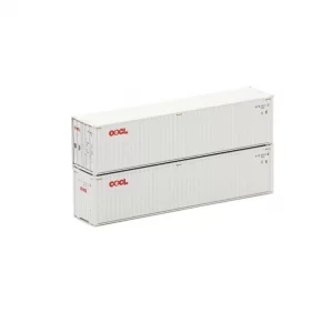 Jacksonville Terminal N 40' High Cube Corrugated Container OOCL "Small Logo"