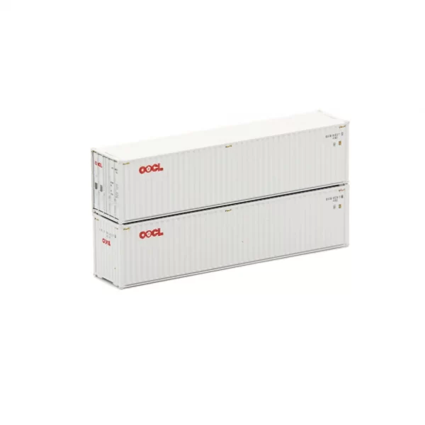Jacksonville Terminal N 40' High Cube Corrugated Container OOCL "Small Logo"