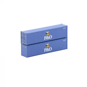 Jacksonville Terminal N 40' High Cube Corrugated Container P&O