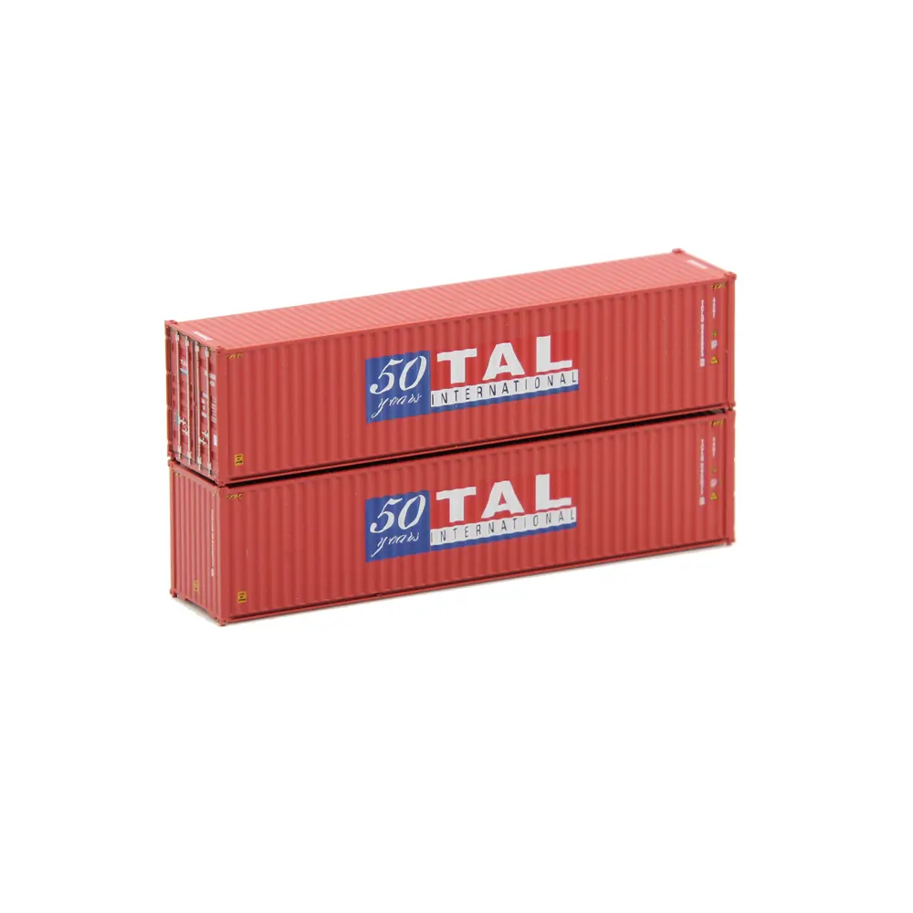 Jacksonville Terminal N 40' High Cube Corrugated Container TAL "50 Years"