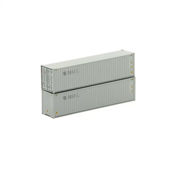 Jacksonville Terminal N 40' High Cube Corrugated Container Transamerica "TRLU ex MOL"