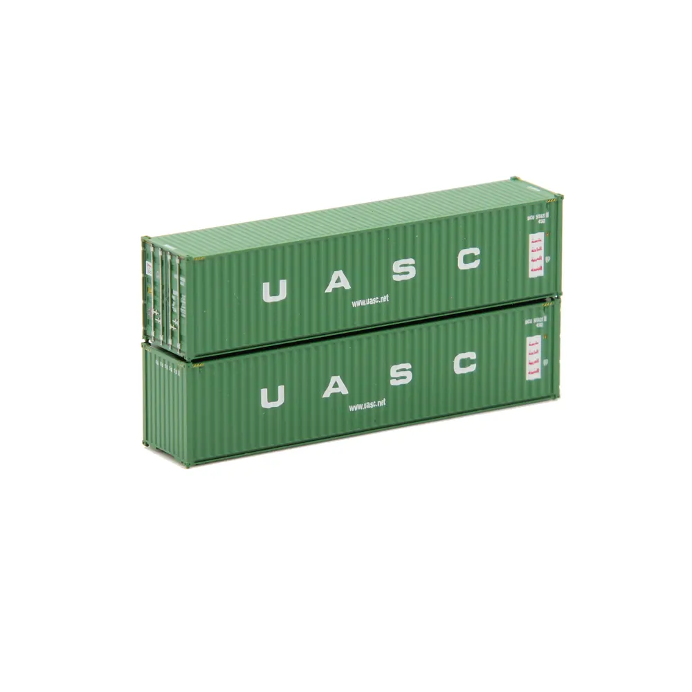Jacksonville Terminal N 40' High Cube Corrugated Container UASC "United Arab Shipping Company"