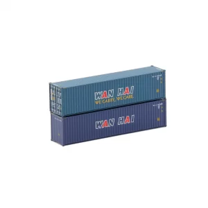 Jacksonville Terminal N 40' High Cube Corrugated Container Wan Hai "2 Different Schemes"