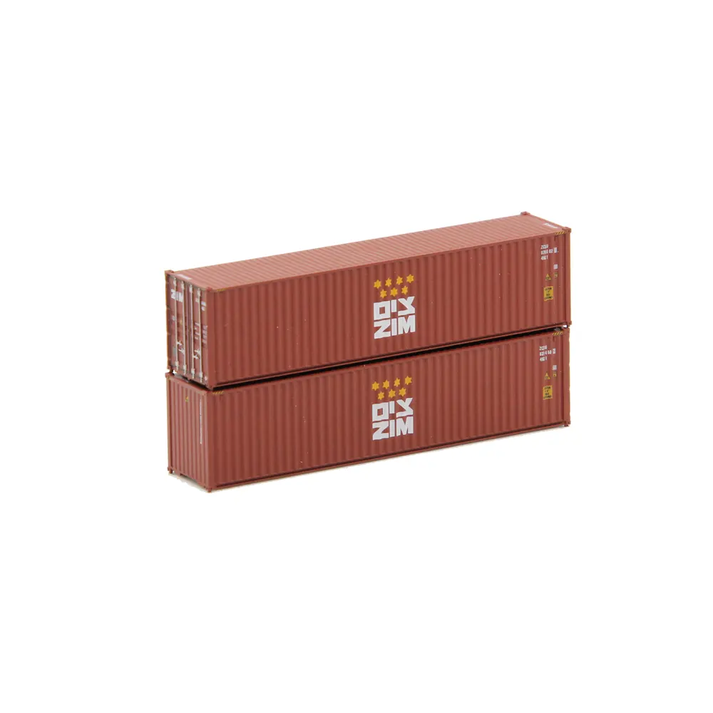 Jacksonville Terminal N 40' High Cube Corrugated Container Zim