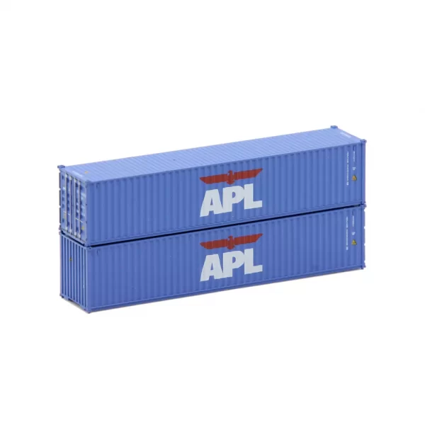 Jacksonville Terminal N 40' Standard Height (8'6") Corrugated Container APL "Large Logo"